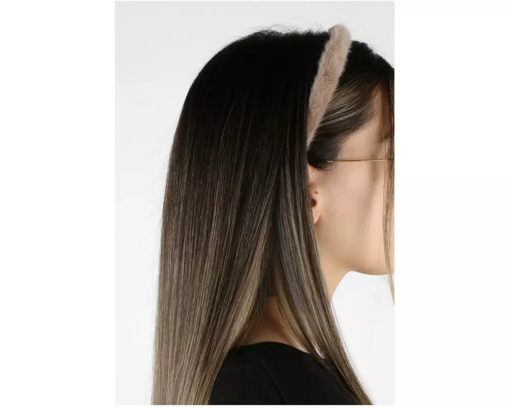 Trisa Accessoires Fake Fur Haarband & Haarspange