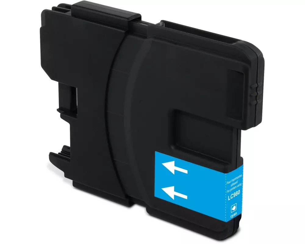 Generic Ink Tinte Brother LC980C Cyan