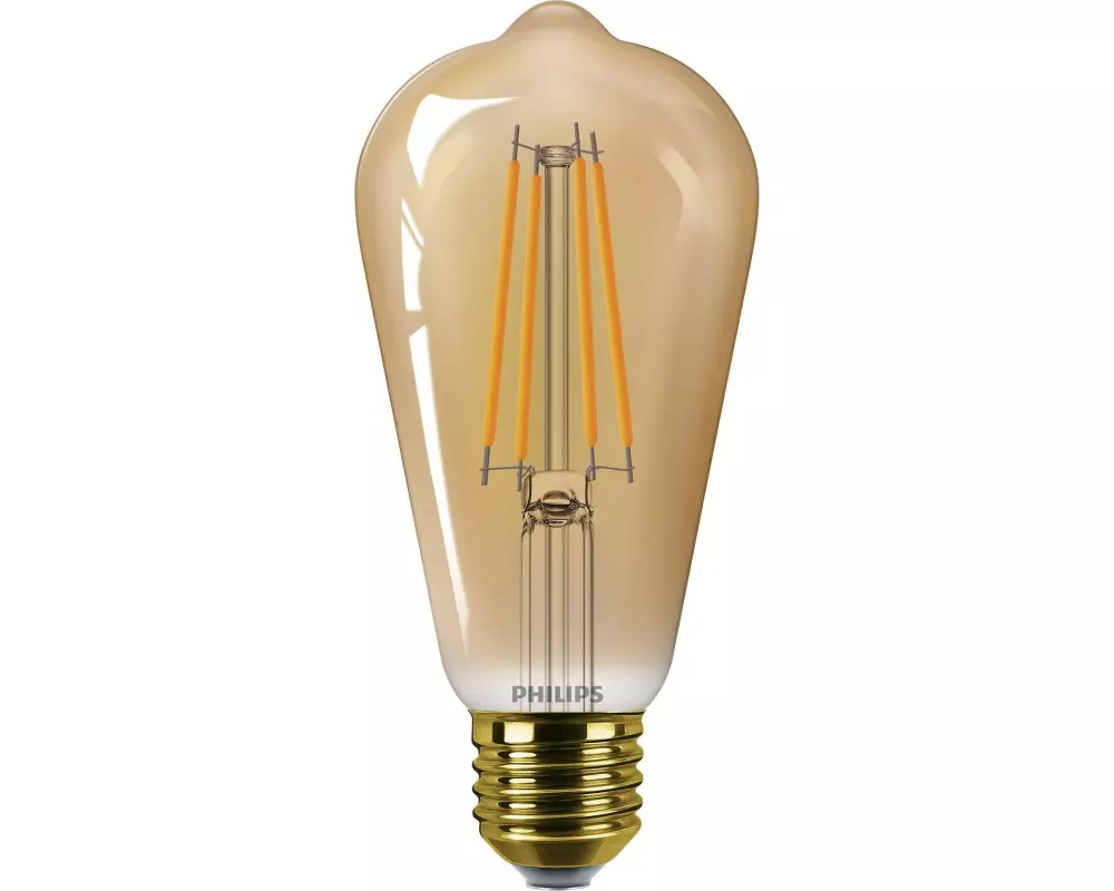 Philips Lampe LED Classic E27 Vintage 40W Bernstein