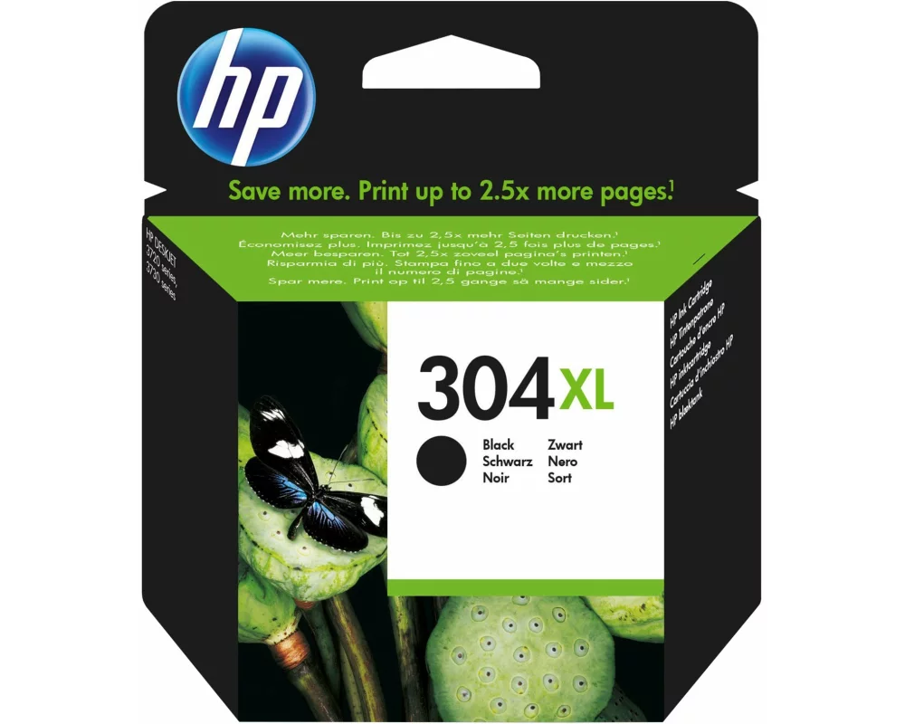 HP Tinte Nr. 304XL (N9K08AE) Black