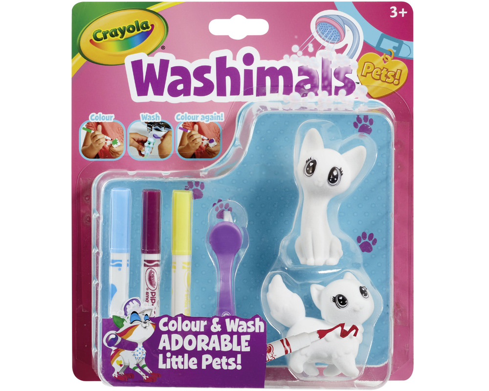 CRAYOLA Washimals Katzenset 6030.07253