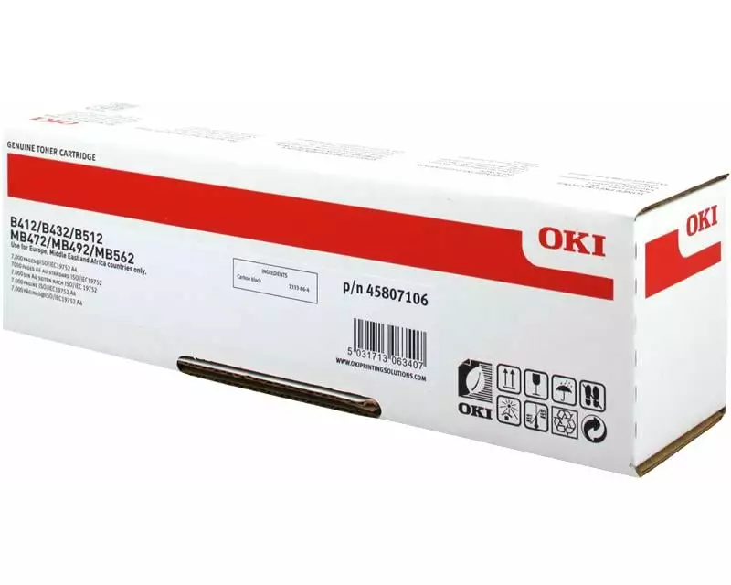 OKI Toner 45807106 Black