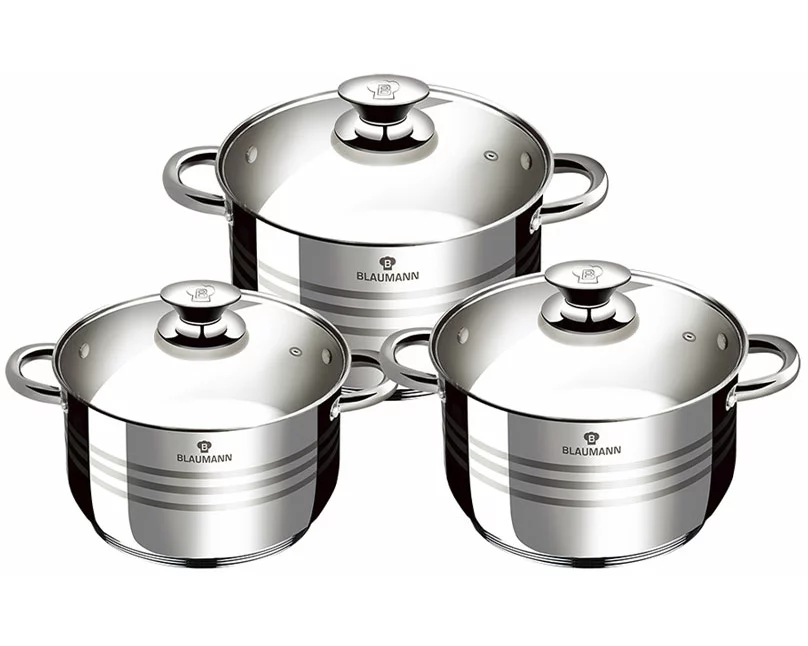 Blaumann 6-teiliges Kochgeschirr-Set Gourmet Line