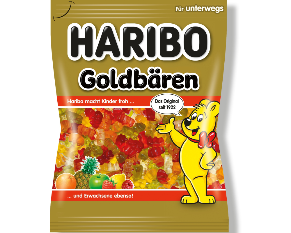 HARIBO Goldbären 47756 Beutel 100g