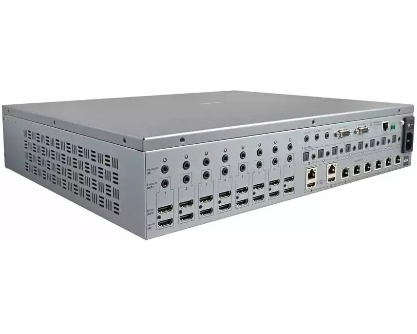 HDANYWHERE MHUB S (8+8x8) 100A stapelbare Videomatrix