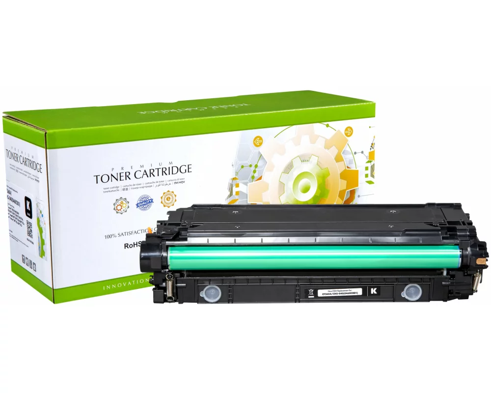 STATIC Toner cartridge compatible with HP CF360A black remanufactured 6.000 pages
