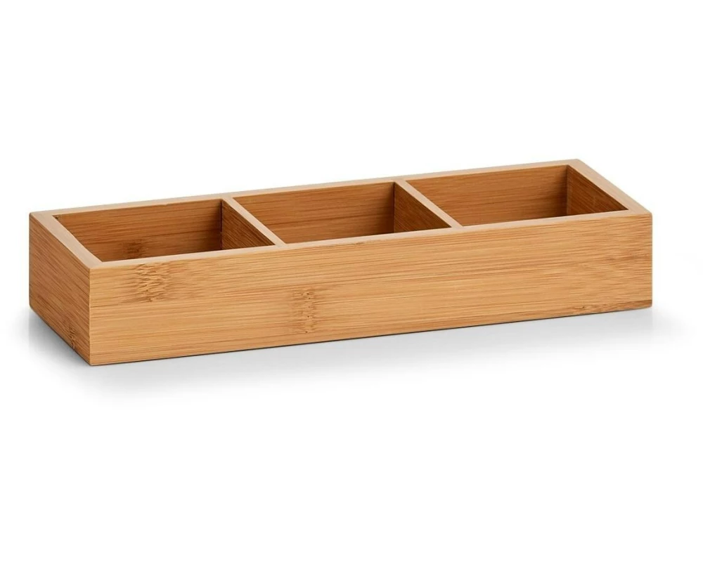 Zeller Present Aufbewahrungsbox Bamboo 28 x 10.2 x 4.5 cm