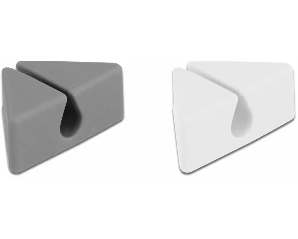 Delock Kabelhalter Dreieck Set 2 Stück