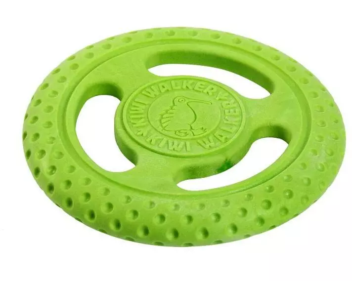 KIWI WALKER Dog Disc Frisbee Grün, M, Ø 22 cm