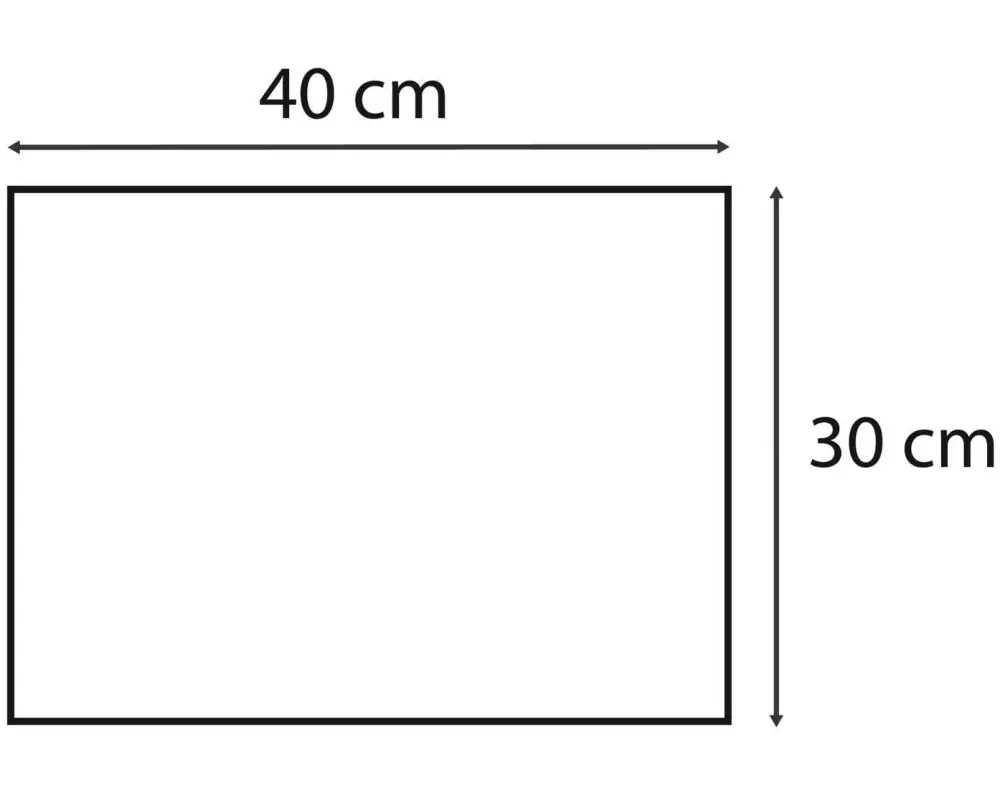 PRO nappe Tischset Tiss Lack 30 x 40 cm, 500 Stück, Braun