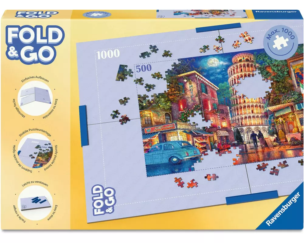 Ravensburger Faltbares Puzzletablett Fold & Go