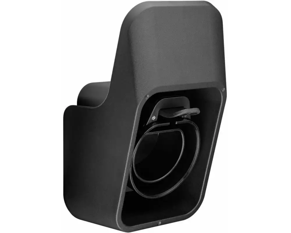 Goobay Wandhalterung mit Kabelablage für Ladekabel Typ-2