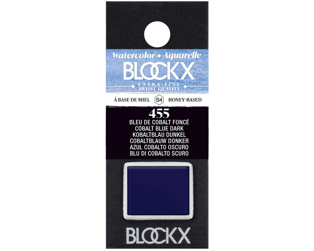 BLOCKX Aquarellfarbe 1.5ml 41455BXC kobaltblau dunkel