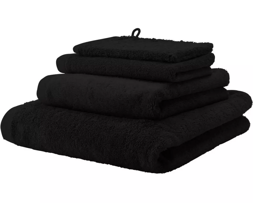 Aquanova Duschtuch London 1 Stück 100 x 150 cm, Schwarz