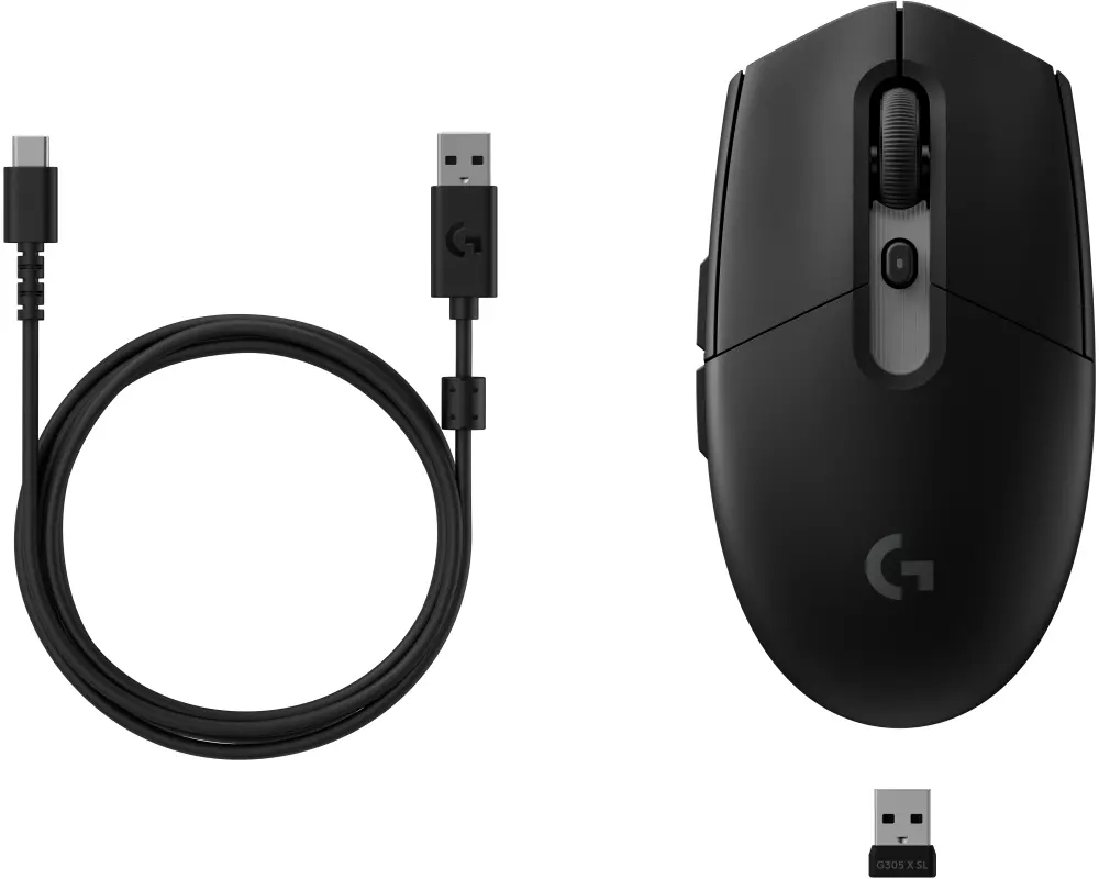 Logitech Gaming-Maus G305 X Superlight Schwarz