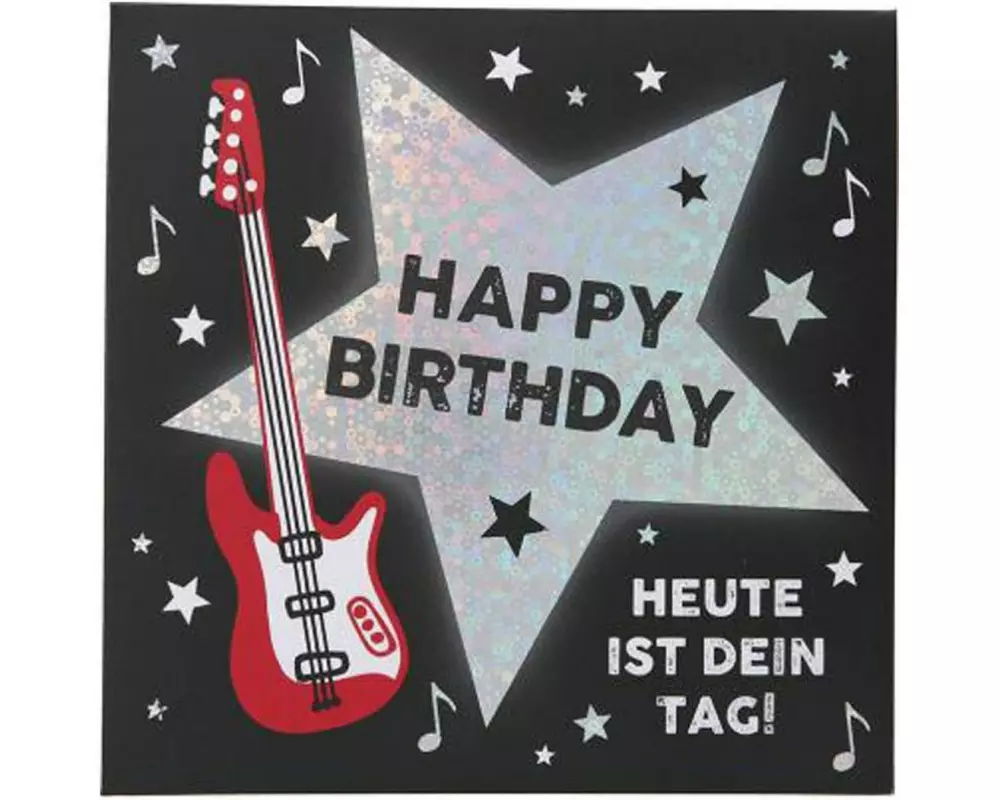 Depesche Musikkarte Pop Up – Motiv 17 15 x 15 cm