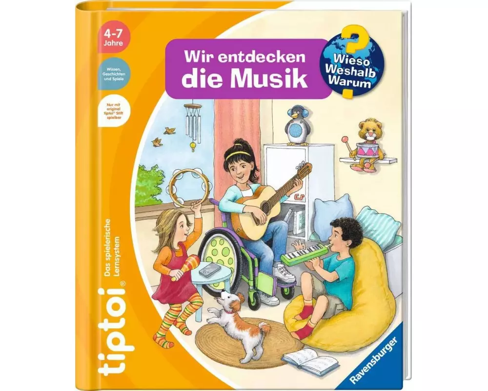 tiptoi Lernbuch WWW Wir entdecken die Musik
