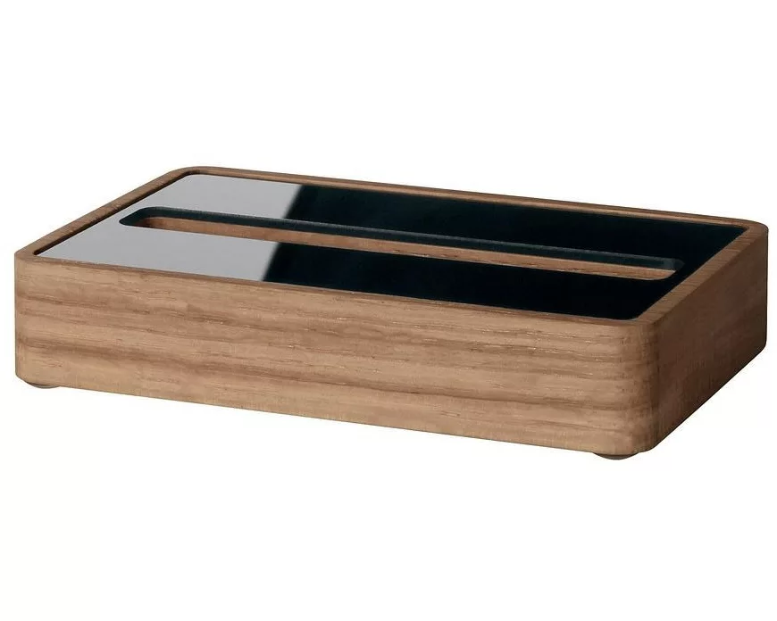 Sigel Visitenkartenhalter 1-fach, Schwarz/Braun