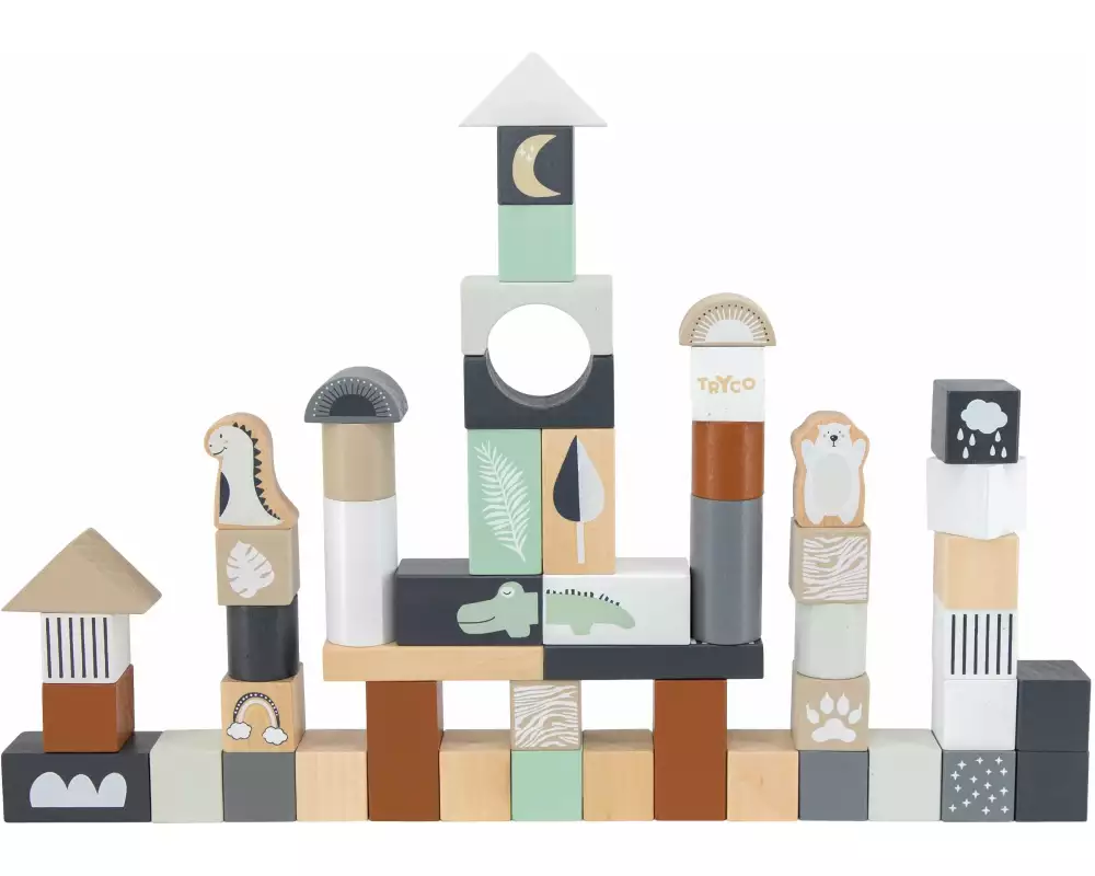 Tryco Bauklötze Set 50 Stück