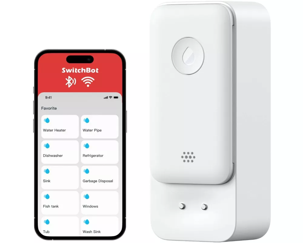 SwitchBot Water Leak Detector WLAN Weiss