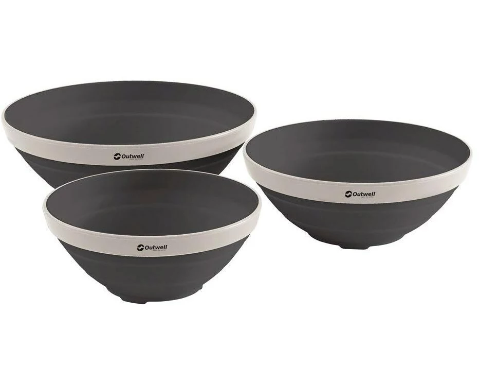 Outwell Outdoor-Schüssel Collaps Bowl Set 3-teilig