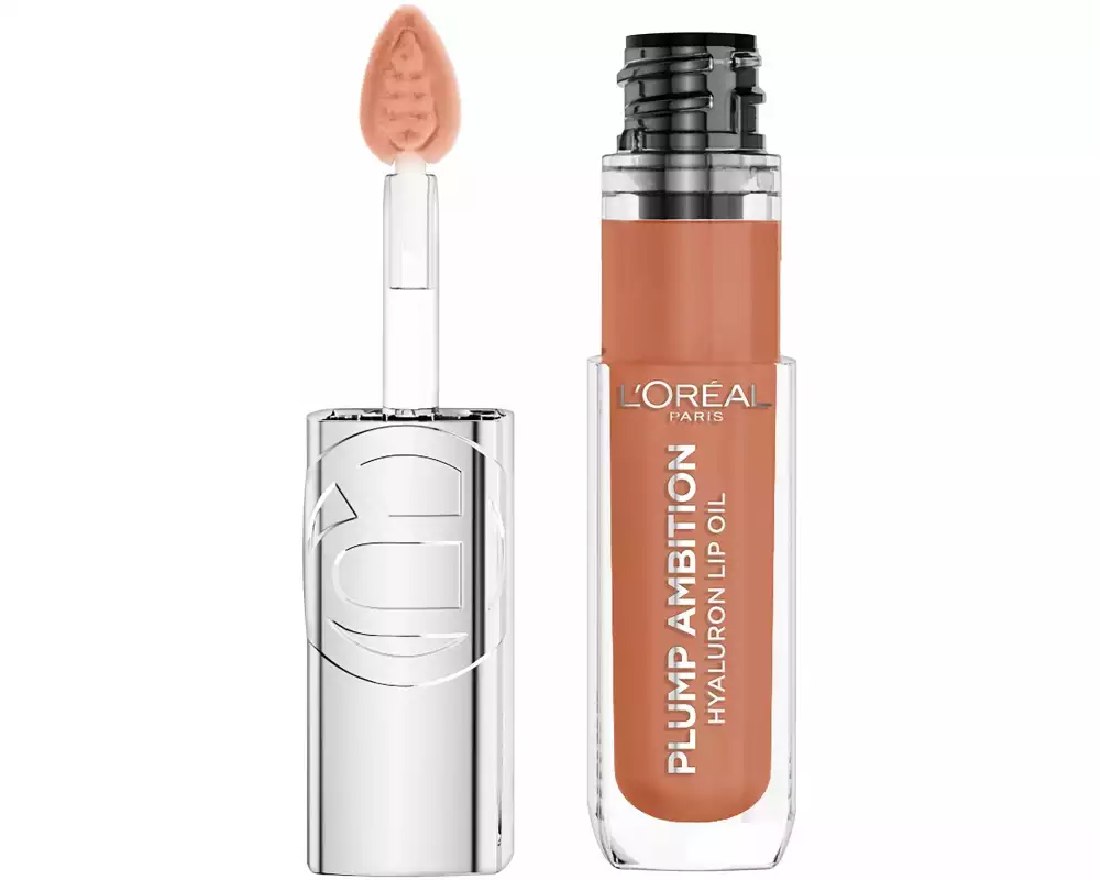 L'Oréal Paris Lip Gloss Plump Ambition Hyaluron 641 Latte Glace