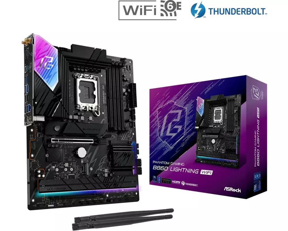 ASRock Mainboard B860 LIGHTNING WIFI