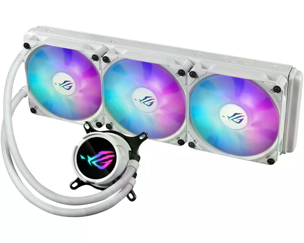 ASUS ROG Wasserkühlung ROG Strix LC III 360 ARGB White Edition