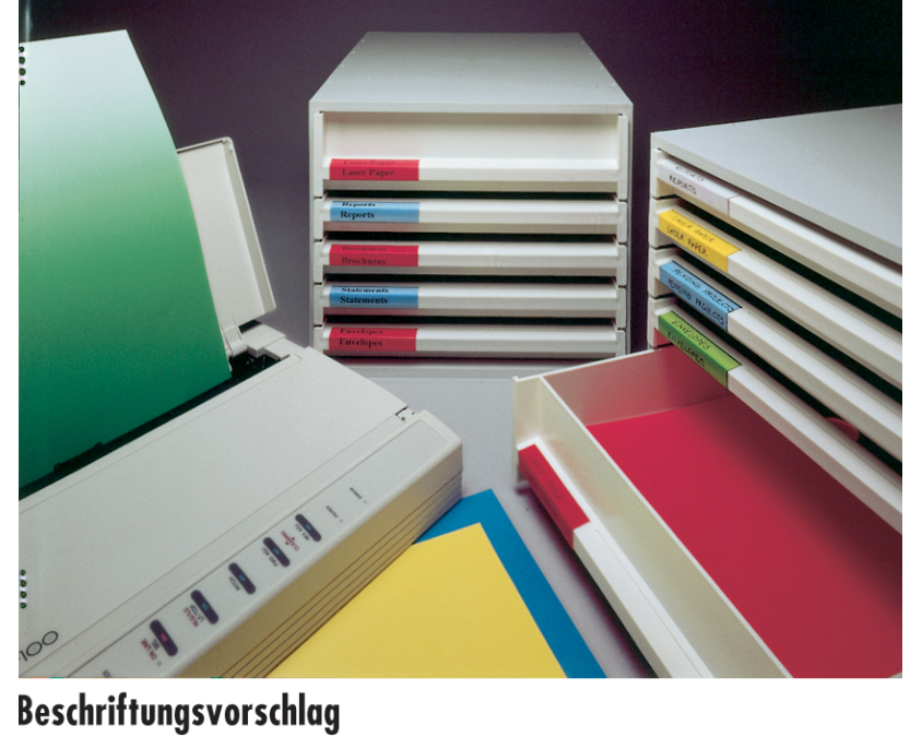 STYRO Beschriftungshülse gelb 10-986.15 7,4cm 10 Stück