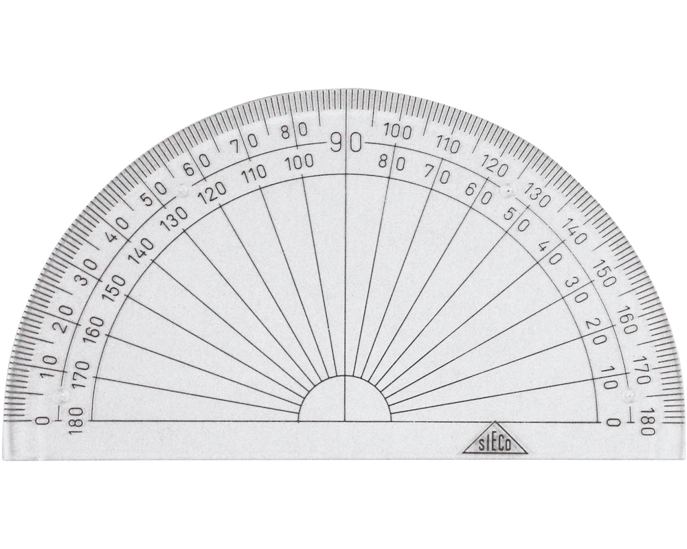 SIECO Transporteur 10cm 444010 transparent
