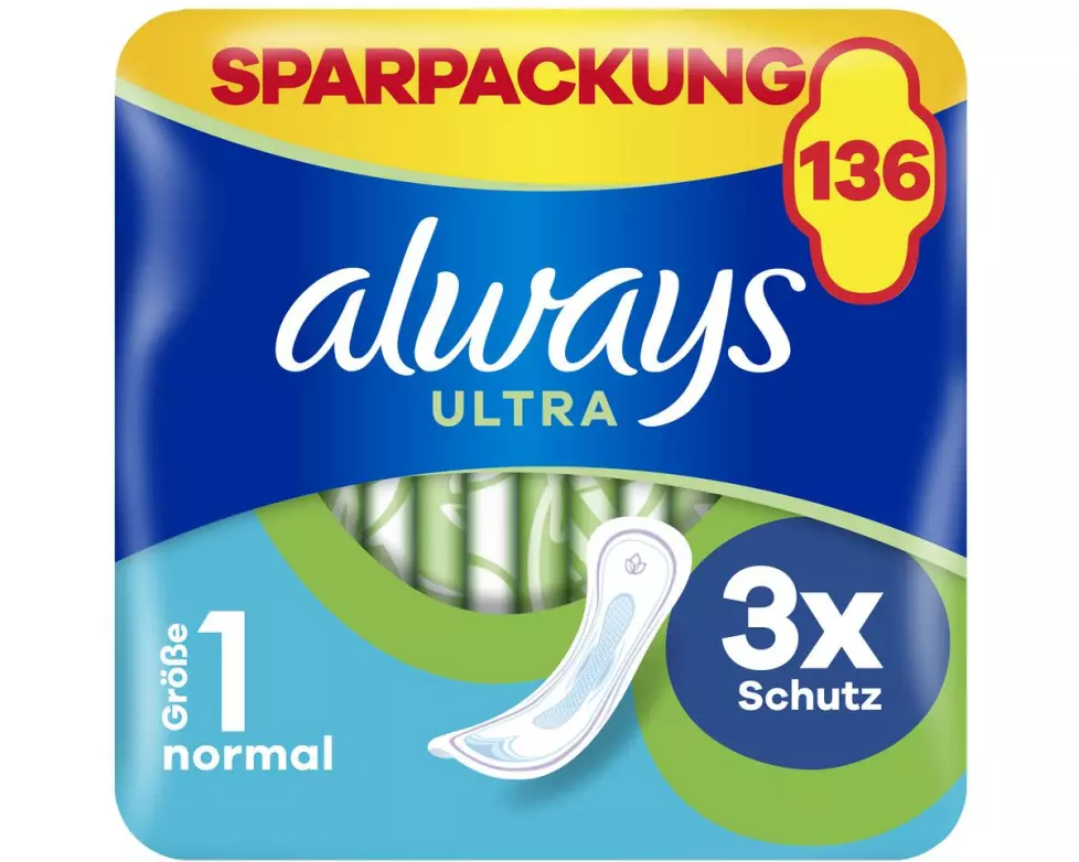 Always Binde Ultra Normal 136 Stück
