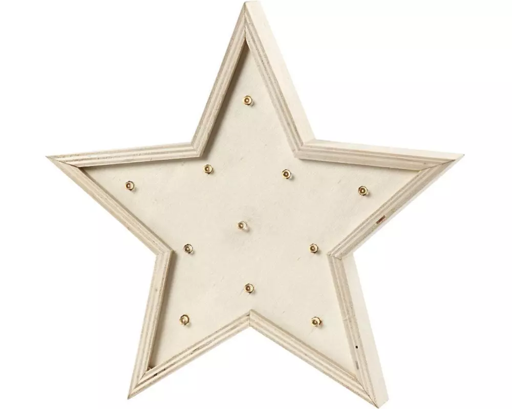 Creativ Company Holzartikel 26 cm Leuchtbox