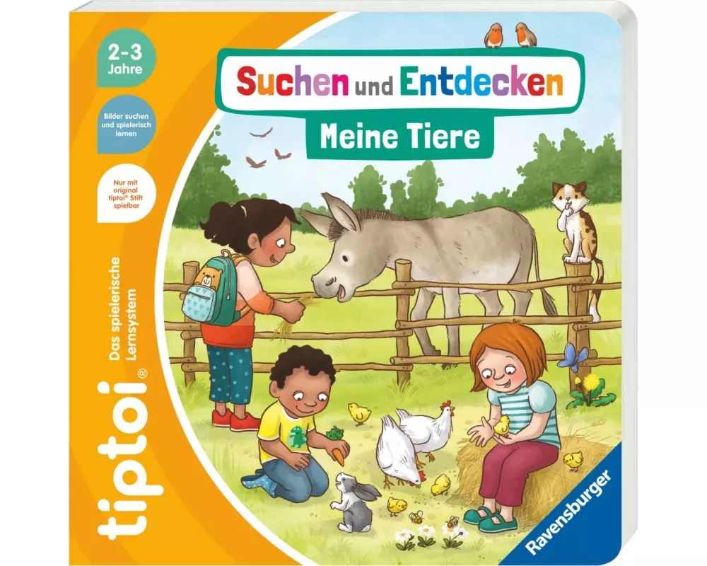 tiptoi Lernbuch Suchen und Entdecken: Meine Tiere