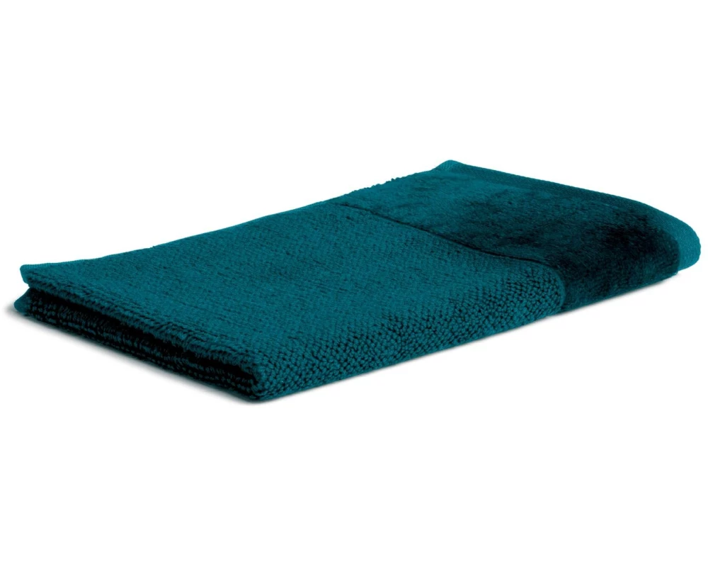 Möve Gästetuch Bamboo Luxe Uni 50 x 30 cm, Deep lake