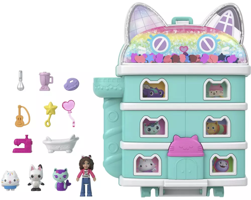 Polly Pocket Spielset Gabbys Dollhouse Schatulle