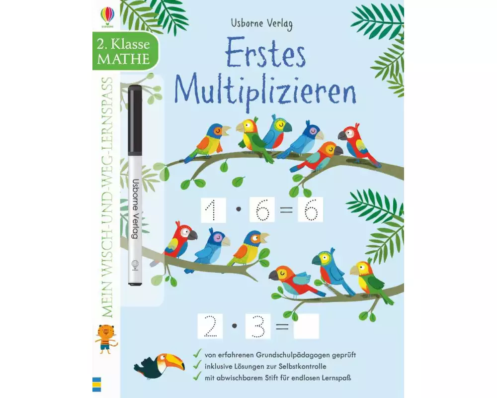 Mein Wisch-und-weg-Lernspaß: Erstes Multiplizieren (2. Klasse)