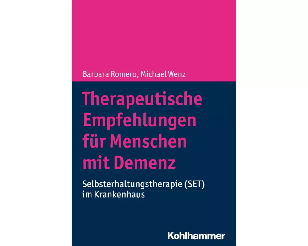 Therapeutische Empfehlungen für Menschen mit Demenz