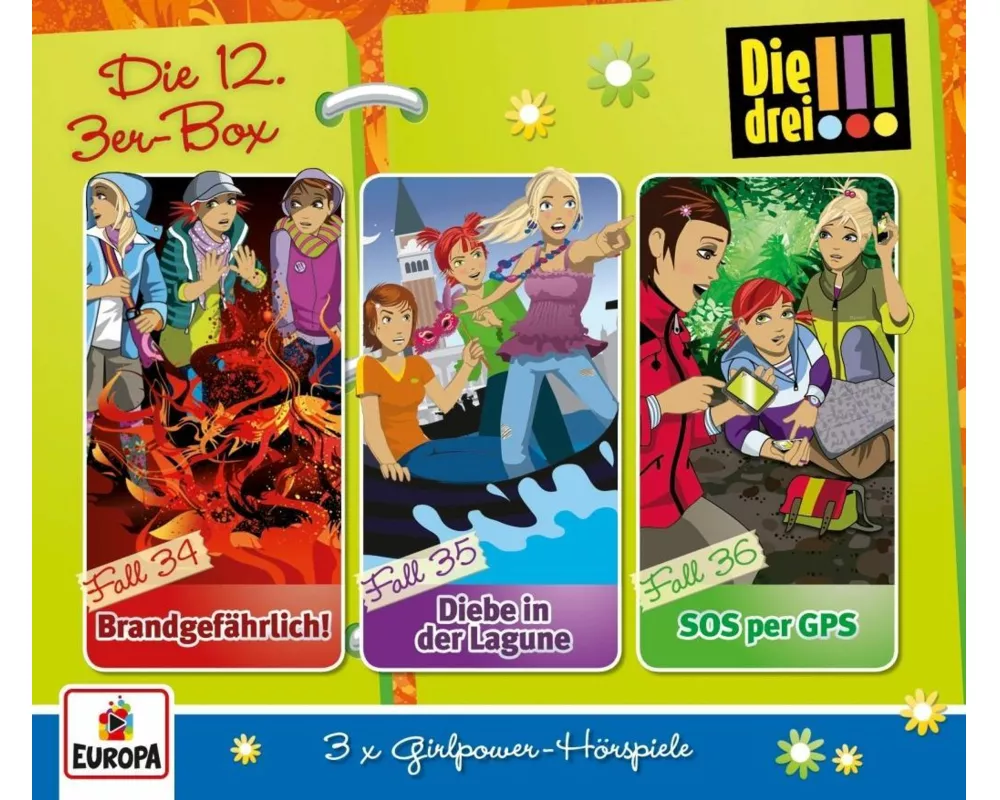Die drei !!! 3er Box 12. Folge 34-36