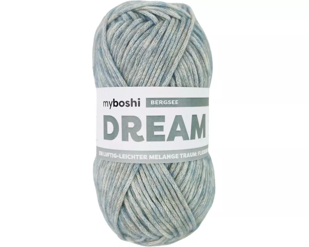 myBoshi Wolle Dream Bergsee Hellgrün meliert, 50 g, 95 m