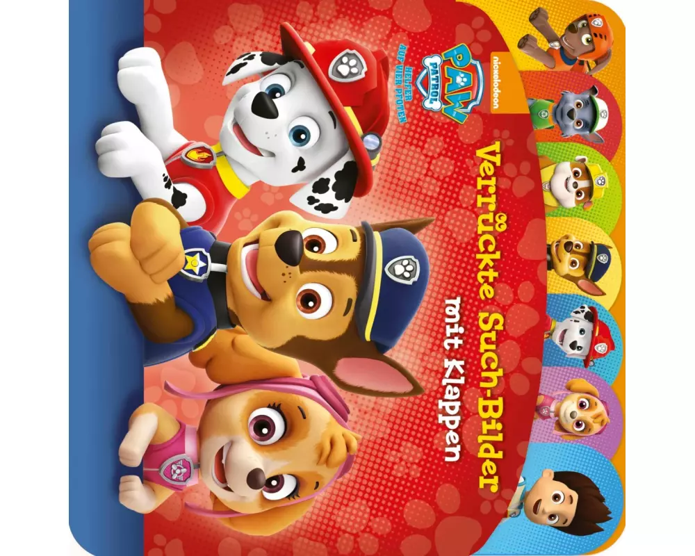 Verrückte Such-Bilder mit Klappen, PAW Patrol