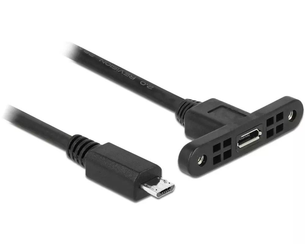 Delock USB 2.0-Kabel Micro-USB B - Micro-USB B 0.25 m