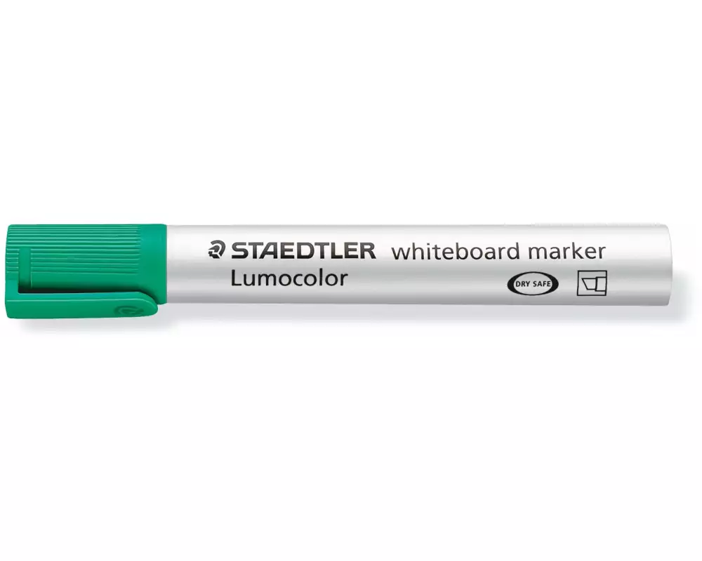 Staedtler Whiteboard-Marker Lumocolor 351 Grün, Keilspitze