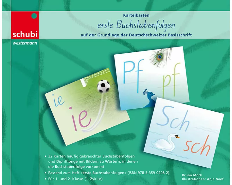 Karteikarten: Erste Buchstabenfolgen