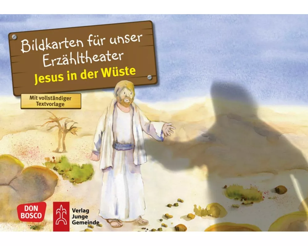 Jesus in der Wüste. Kamishibai Bildkartenset