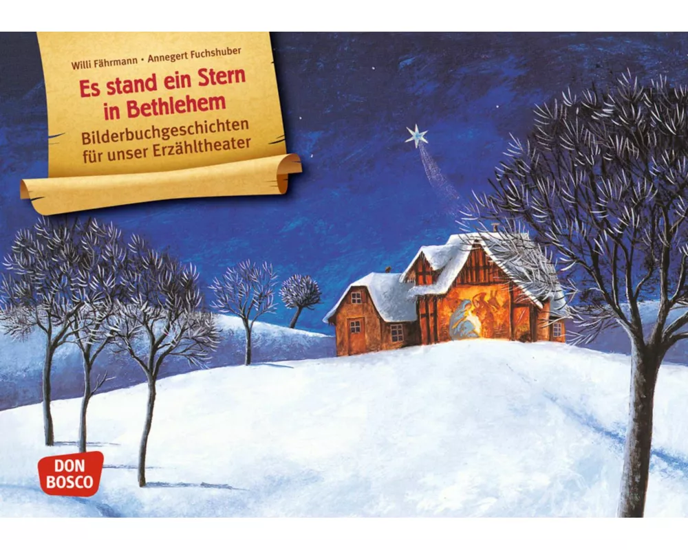 Es stand ein Stern in Bethlehem. Kamishibai Bildkartenset
