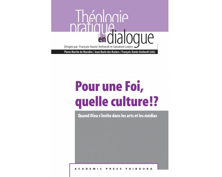 Pour une Foi, quelle culture!?