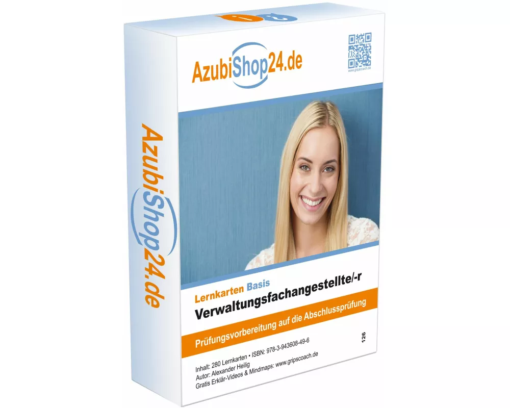 AzubiShop24.de Basis-Lernkarten. Verwaltungsfachangestelle/-r