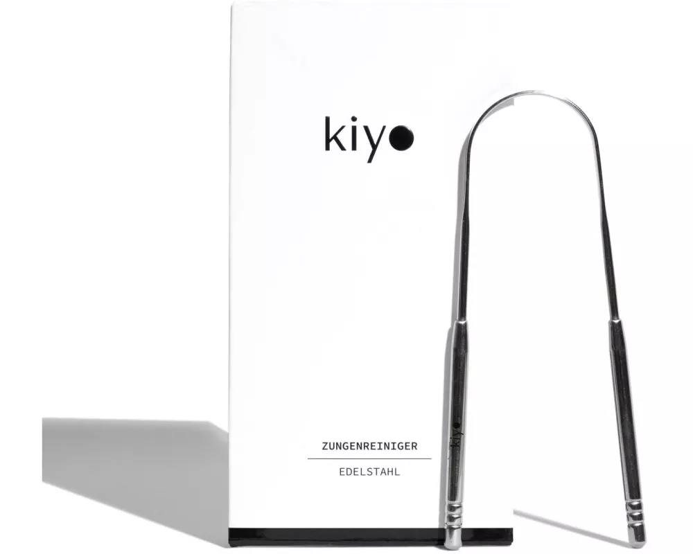 Kiyo Natural Zungenreiniger Edelstahl
