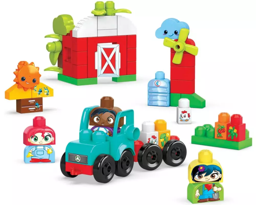 Mega Bloks Bausteine Green Town Grow & Protect Farm