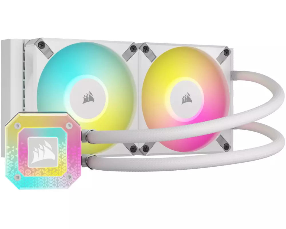 Corsair Wasserkühlung iCUE H100i Elite Capellix XT Weiss
